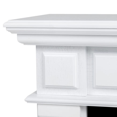 Каминокомплект ISLANDIA/СКАНДИ Белый дуб с очагом Электроочаг CASSETTE/КАССЕТА 1000 фото 5