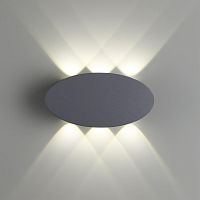 358563 STREET NT21 734 темно-серый Ландшафтный настенный светильник IP54 LED 4000K 6W 85-265V CALLE