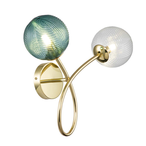 Настенный светильник 11032/2W Gold