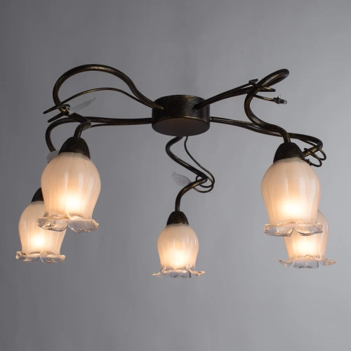 Потолочная люстра Arte Lamp GLAMORE A7449PL-5BR фото 2
