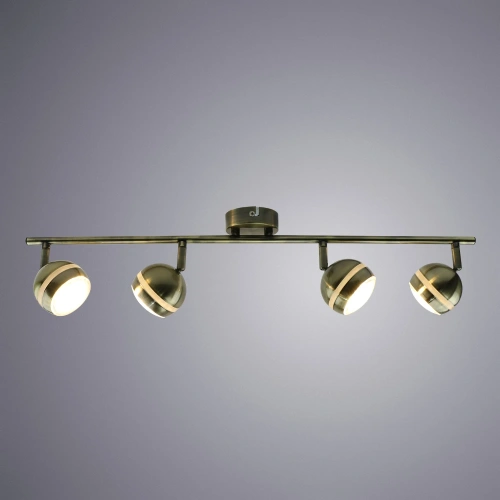 Спот Arte Lamp VENERD A6009PL-4AB фото 2 Спот Arte Lamp VENERD A6009PL-4AB фото 2