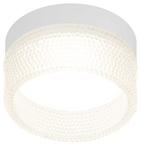 Светильник встраиваемый ЭРА DK97 WH/TR под лампу GX53 белый/прозрачный Б0057456 фото 6