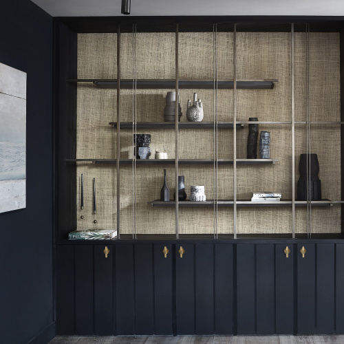 Ручка-кнопка T-Bar Plate Cross Brass фото 3