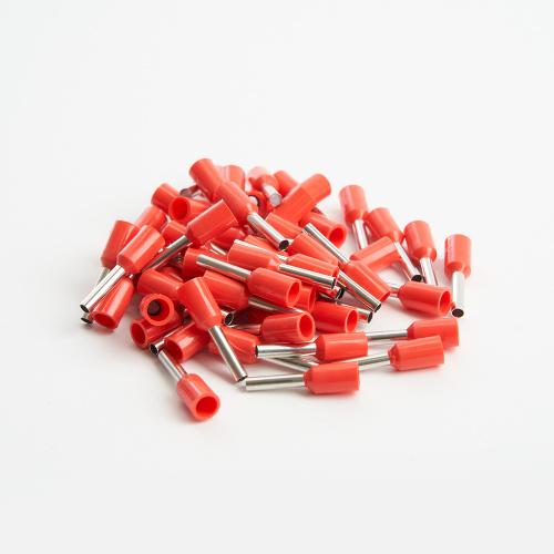 Наконечник штыревой втулочный изолированный  НШВИ 1-8, LD405-108 (упаковка 100 шт) фото 2