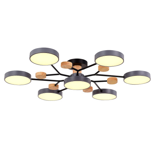 SLE6006-702-07 Светильник потолочный Серый/Серый LED 7*12W 3000K/4500K/6000K FAEMA фото 5