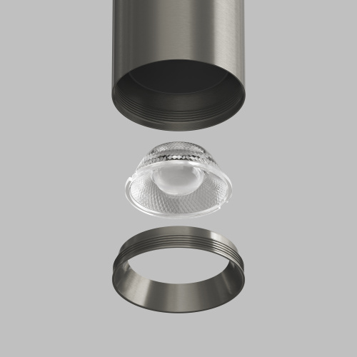 DK5741-DN Светильник для трека SHINE SPOT со светодиодом, D45*H100, 48V DC, 10W, RA?90, 3000K, IP20, темный никель, алюминий фото 7 DK5741-DN Светильник для трека SHINE SPOT со светодиодом, D45*H100, 48V DC, 10W, RA?90, 3000K, IP20, темный никель, алюминий фото 7