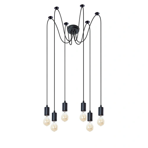 Подвесная люстра Arte Lamp BENDER A4322SP-6BK Подвесная люстра Arte Lamp BENDER A4322SP-6BK