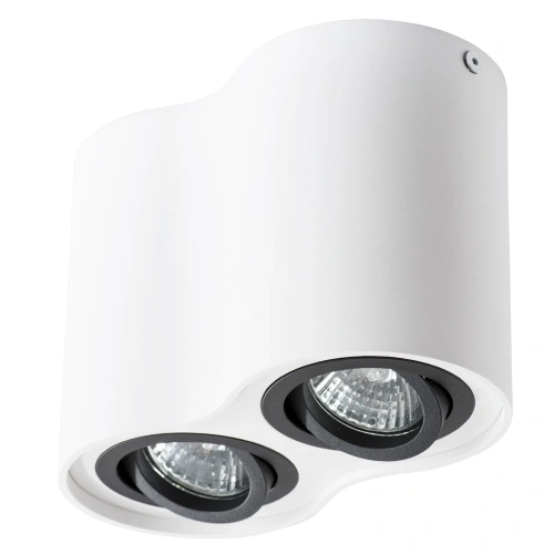 Точечный накладной светильник Arte Lamp FALCON A5644PL-2WH Точечный накладной светильник Arte Lamp FALCON A5644PL-2WH