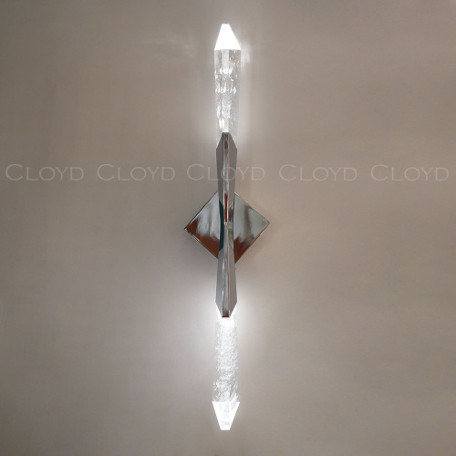 Бра Cloyd GRENGAM W2 / выс. 80 см - хром (арт.20428) фото 4 Бра Cloyd GRENGAM W2 / выс. 80 см - хром (арт.20428) фото 4