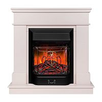 Электрокамин RealFlame Selena STD PN пудра с очагом Majestic Lux Black