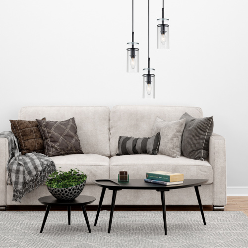 Подвесной светильник Escada 10191/3 E14*40W Black фото 6