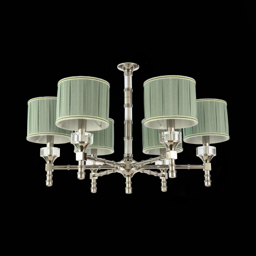 SL1121.103.06 Люстра подвесная ST-Luce Никель/Оливковый E14 6*40W OLEO фото 6