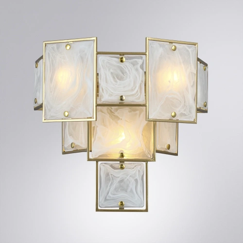 Настенный светильник Arte lamp THEEMIN A4068AP-3SG фото 2