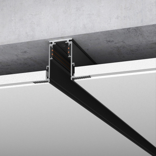 Slim Magnetic Шинопровод встраиваемый черный (2м) 85087/00 85087/00 Slim Magnetic Шинопровод встраиваемый черный (2м) 85087/00 85087/00