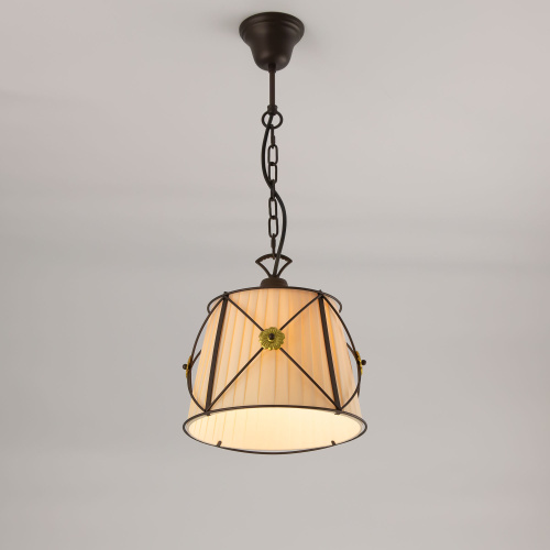 Citilux Дрезден CL409211 Подвесной светильник с бежевым абажуром фото 3 Citilux Дрезден CL409211 Подвесной светильник с бежевым абажуром фото 3