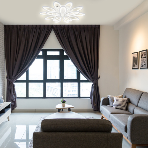 Потолочный светильник Escada 10229/SG LED*190W White фото 3 Потолочный светильник Escada 10229/SG LED*190W White фото 3