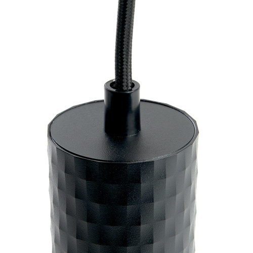Светильник потолочный Feron ML1878 Barrel PIXEL Levitation на подвесе  MR16 35W 230V, чёрный 55*200 фото 5