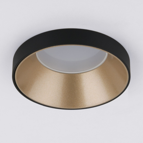 Встраиваемый точечный светильник 112 MR16 золото/черный фото 3