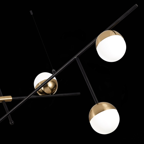 SL1507.422.06 Люстра потолочная ST-Luce Черный/Белый, Золотистый G9 6*5W 4000K ALBERO фото 8