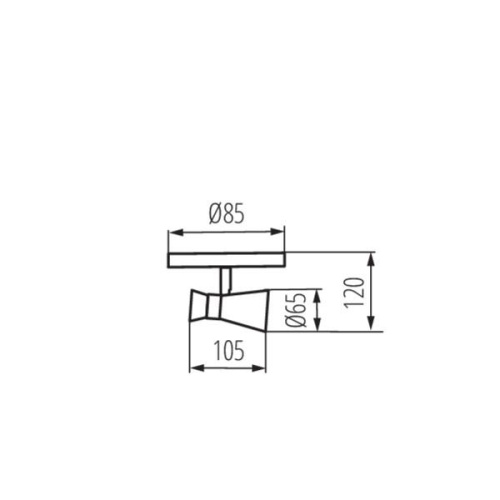Спот Kanlux MILENO EL-1O ASR-AN 29111 фото 4 Спот Kanlux MILENO EL-1O ASR-AN 29111 фото 4