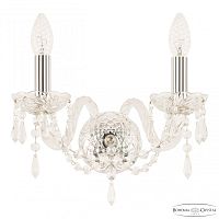 Бра хрустальные 104B/2/141 Ni Bohemia Ivele Crystal (Богемия Ивеле Кристалл)