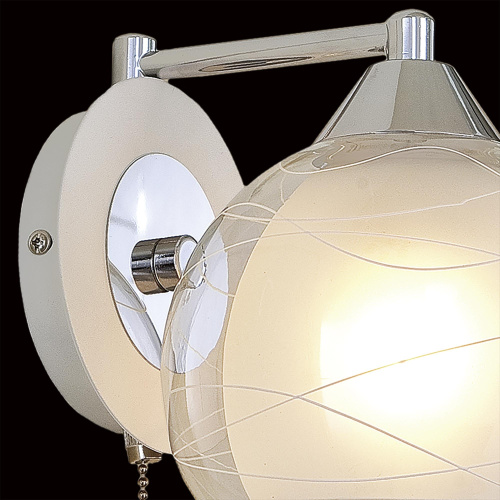 Citilux Буги CL157311 Бра с выключателем Белое Хром фото 4