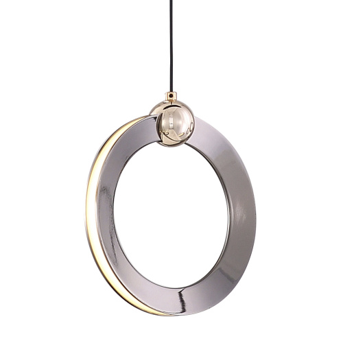 Подвесной светильник P0675-1A pearl black фото 3