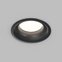 Встраиваемый светильник INER, до 15 Вт LED, GX53, IP20, алюминий, чёрный