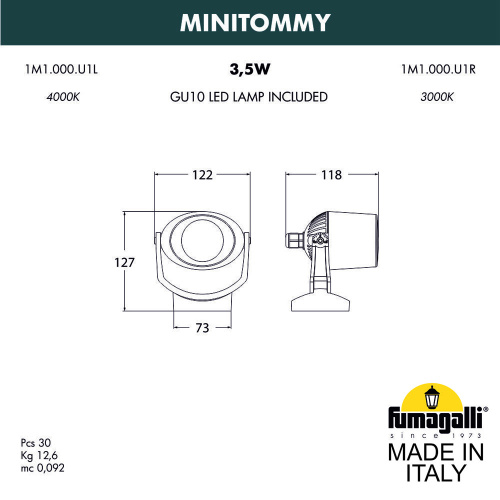 Фасадный светильник FUMAGALLI MINITOMMY 1M1.000.000.WXU1L фото 3 Фасадный светильник FUMAGALLI MINITOMMY 1M1.000.000.WXU1L фото 3