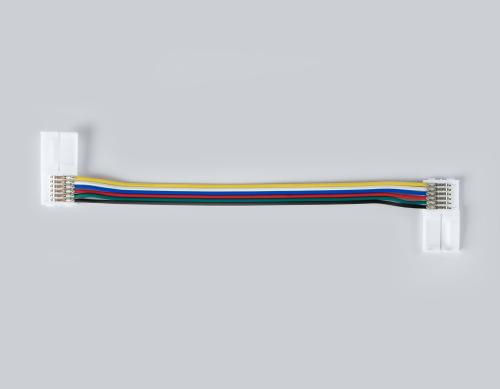 Соединитель гибкий двухсторонний для светодиодной ленты 5050 12-24V (6 конт.) 150 мм 5 шт фото 2 Соединитель гибкий двухсторонний для светодиодной ленты 5050 12-24V (6 конт.) 150 мм 5 шт фото 2