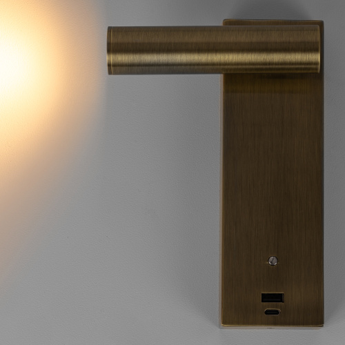 Citilux Декарт CL704433 LED USB Светильник с выключателем Бронза фото 9 Citilux Декарт CL704433 LED USB Светильник с выключателем Бронза фото 9