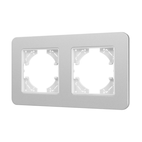 Рамка алюминиевая FRM-AKIRY-SFAL-2-SR Arlight 049737