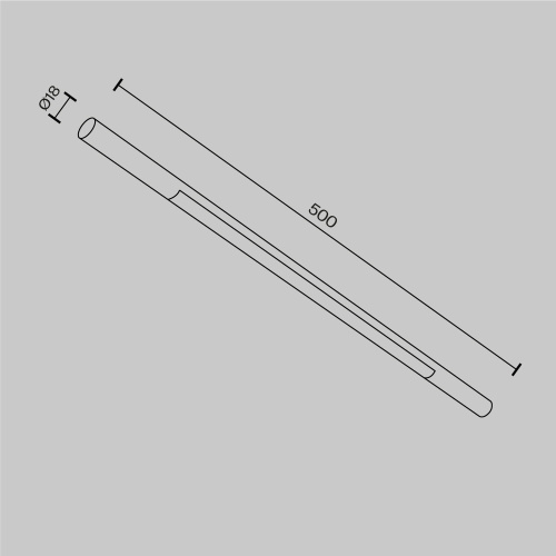 Светильник Technical C100CL-L500-12W3-6K-BS фото 3