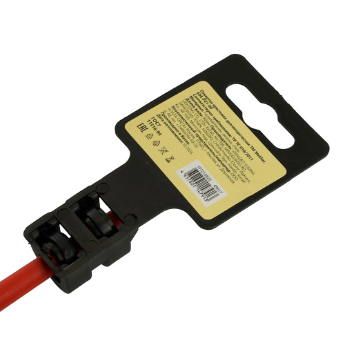 Отвертка крестовая диэлектрическая STEKKER Pz 1 х 80 мм, SDE-PZ1-80 фото 2