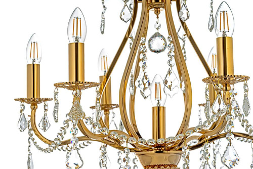 Подвесная люстра Arti Lampadari Ercolano E 1.1.6.602 G фото 4 Подвесная люстра Arti Lampadari Ercolano E 1.1.6.602 G фото 4
