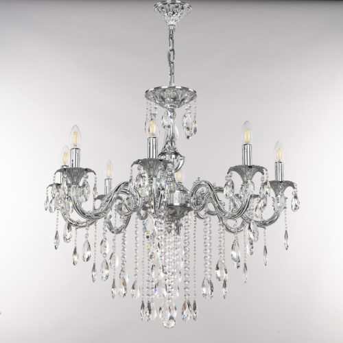 Люстра с хрустальными подвесками AL79101/8/250 B NW Bohemia Ivele Crystal (Богемия Ивеле Кристалл) фото 5 Люстра с хрустальными подвесками AL79101/8/250 B NW Bohemia Ivele Crystal (Богемия Ивеле Кристалл) фото 5