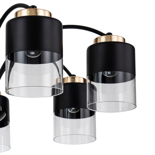 Светильник на штанге Escada 2121/7P E27*40W Black/Gold фото 3