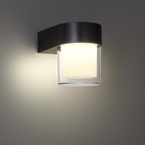 359297 STREET NT24 774 черный Светильник ландшафтный настенный IP65 LED 5W 4000K 175-265V OPAL фото 5 359297 STREET NT24 774 черный Светильник ландшафтный настенный IP65 LED 5W 4000K 175-265V OPAL фото 5