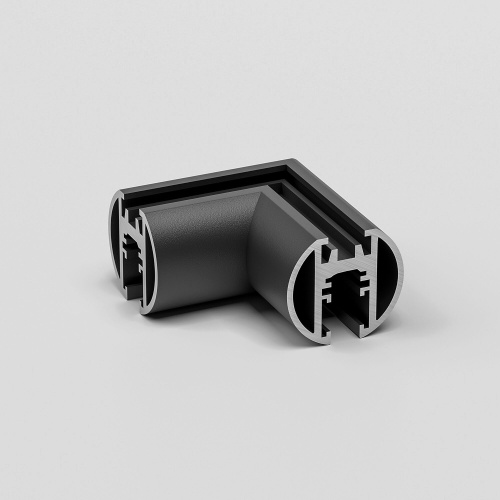 Mini Magnetic Коннектор угловой для накладного шинопровода Round черный 85215/00 фото 2 Mini Magnetic Коннектор угловой для накладного шинопровода Round черный 85215/00 фото 2