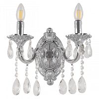 Бра с хрустальными подвесками AL7801B10/2/175 A NW Bohemia Ivele Crystal (Богемия Ивеле Кристалл)