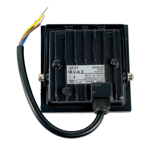 Светодиодный прожектор SAFFIT SFL90-20 IP65 20W 6400K фото 7