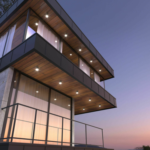 Уличный потолочный светильник Light LED 2105 IP54 35132/H серый фото 2