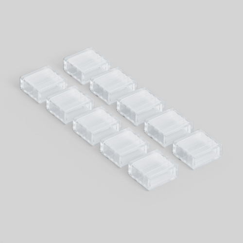 Заглушка для светодиодных лент LS014 220 В, LS015 220 В (10шт) End Cup 220V 2835 фото 2