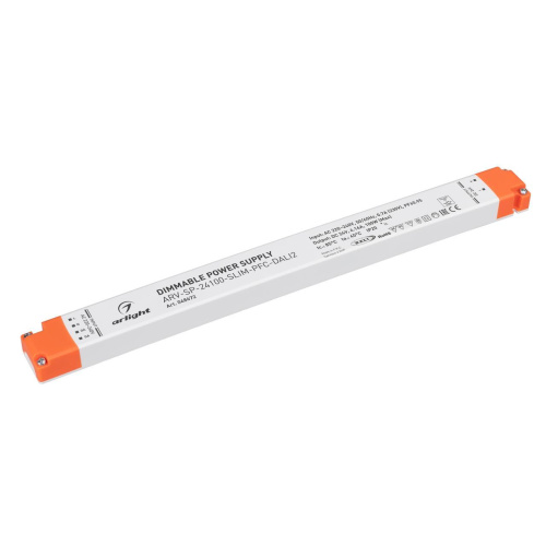 Блок питания ARV-SP-24100-SLIM-PFC-DALI2 (24V, 4.16A, 100W) Arlight 048672 Блок питания ARV-SP-24100-SLIM-PFC-DALI2 (24V, 4.16A, 100W) Arlight 048672