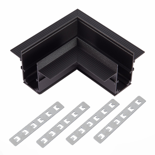 ST007.429.12 Угол-соединитель для встраиваемого магнитного шинопровода под ГКЛ 12мм ST-Luce Черный SKYLINE 48 фото 2 ST007.429.12 Угол-соединитель для встраиваемого магнитного шинопровода под ГКЛ 12мм ST-Luce Черный SKYLINE 48 фото 2