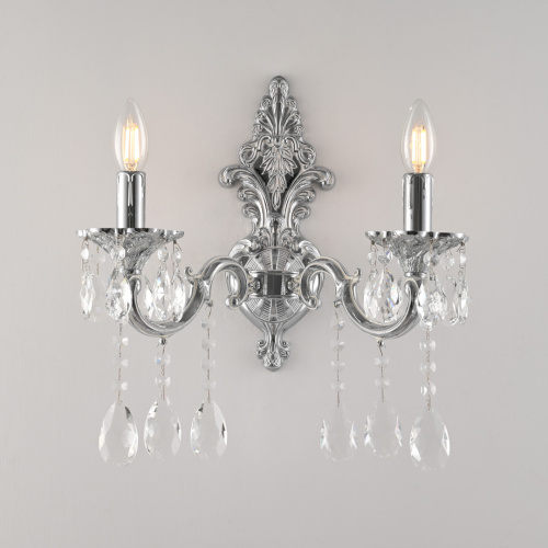 Бра с хрустальными подвесками AL7801B14/2/175 A NW Bohemia Ivele Crystal (Богемия Ивеле Кристалл) фото 3