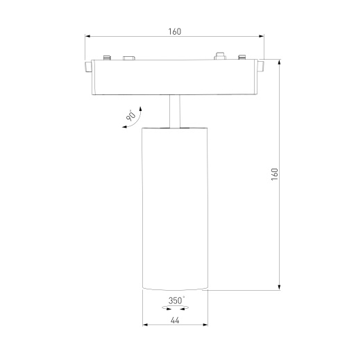Трековый светильник 9W 4000K Arcos Flat Magnetic 85095/01 фото 8 Трековый светильник 9W 4000K Arcos Flat Magnetic 85095/01 фото 8