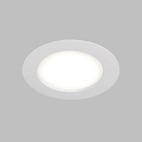 DK3047-WH Встраиваемый светильник IP 20, 5Вт, LED, белый, пластик
