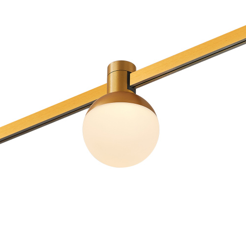 ST815.206.05 Магнитный трековый светильник FARM Золотистый LED 1*5W 3000K 89Lm Ra90 120 IP20 D75xH10 FARM фото 5