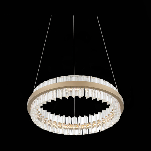 SL383.203.01 Светильник подвесной ST-Luce Золотистый/Золотистый, Прозрачный LED 1*34W 3000K CHERIO фото 5